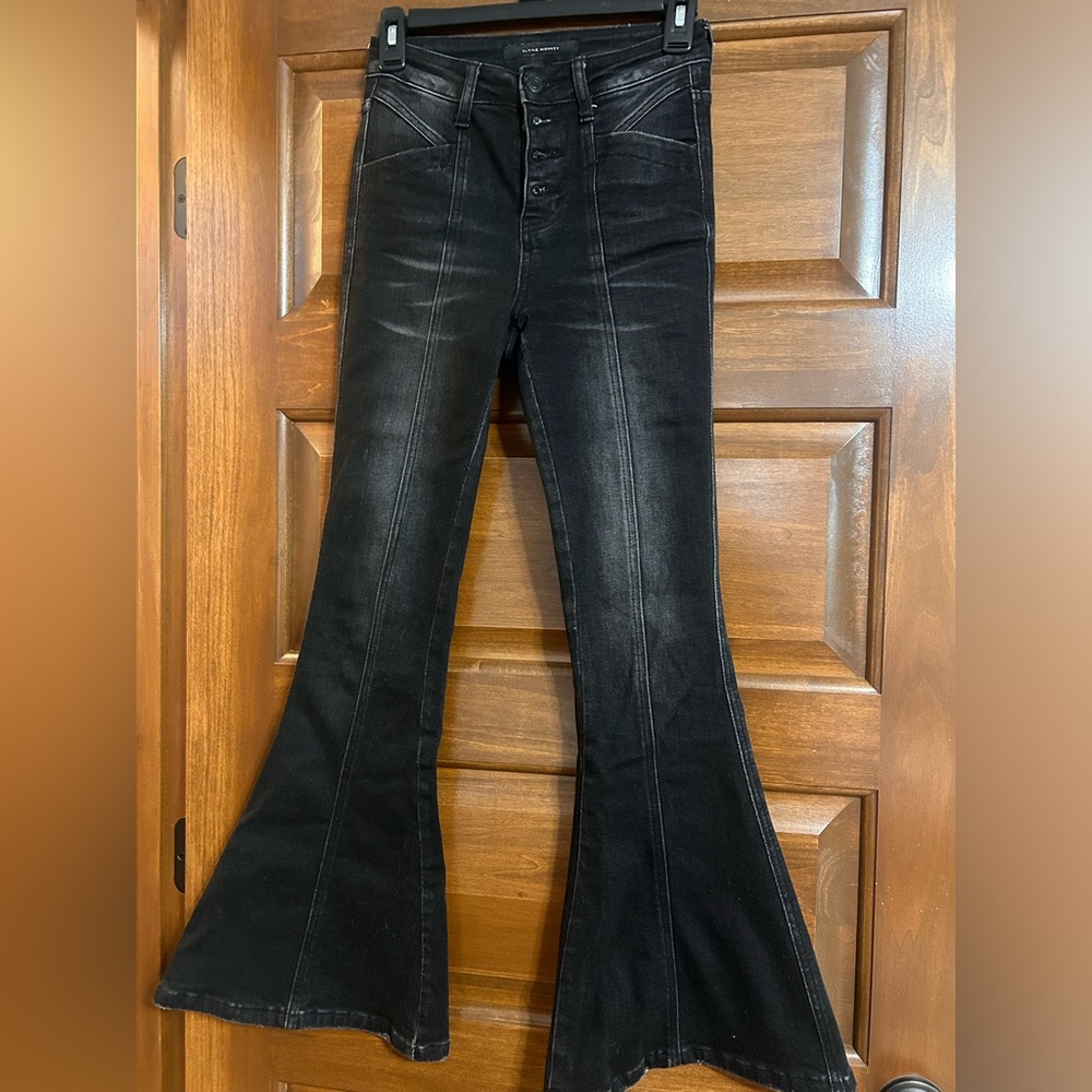 Flying Monkey Black Flare Jeans
